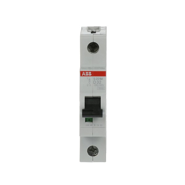 Автоматический выключатель ABB S201M-D32 2TAZ117100R0321, 32 А, 1 полюс, характеристика D, 230 В