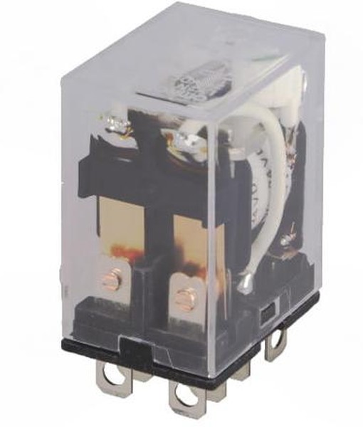 Реле электромагнитное OMRON LY2N, DPDT, 10 А, 24 В DC, с индикацией