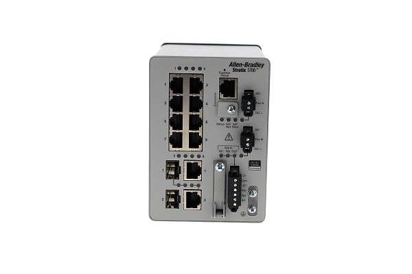 Промышленный коммутатор Allen-Bradley 1783-BMS10CGN Stratix 5700, 8 портов Fast Ethernet, 2 порта Gigabit Ethernet