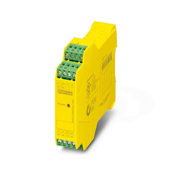 Сигнальный модуль Phoenix Contact PSR-SCP-24UC/URM/5X1/1X2 2981952, напряжение питания 24 В AC/DC, 5 нормально открытых контактов, 1 нормально закрытый контакт.
