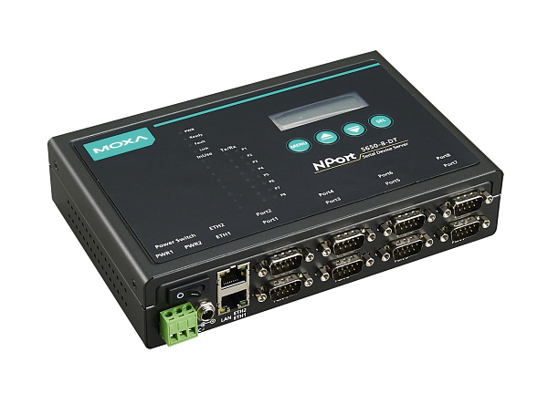 Сервер последовательных портов MOXA NPort 5650-8-DT-T