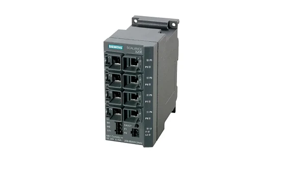 Промышленный коммутатор Siemens SCALANCE X208 6GK5208-0BA10-2AA3, управляемый, 8 портов 10/100 Мбит/с RJ45