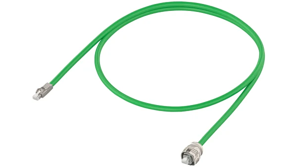 Кабель сигнальный Siemens DRIVE-CLiQ 6FX5002-2DC10-1DA0, длина 30 м, разъемы RJ45–RJ45, предназначен для подключения компонентов систем SINAMICS и SIMOTICS