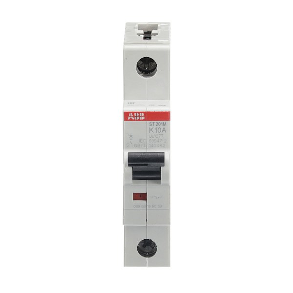 Автоматический выключатель ABB ST201M-K10 2CDS271334R0427, 10 А, 1 полюс, характеристика K, 230 В