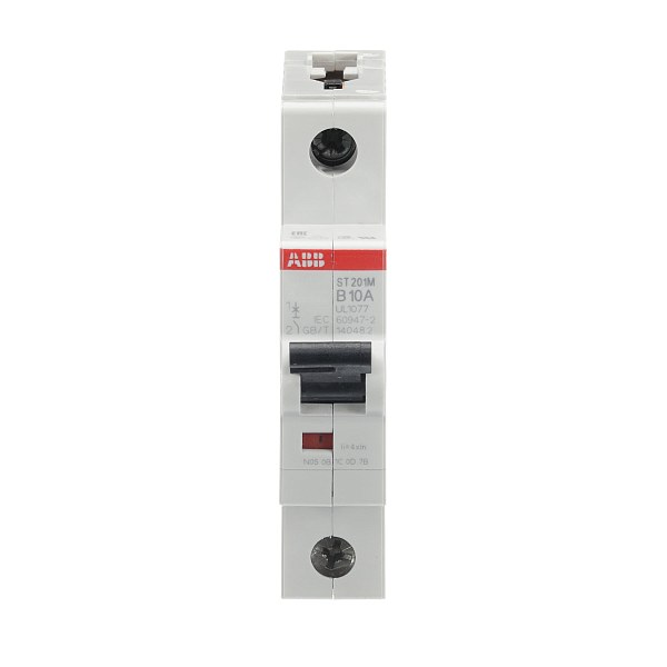 Автоматический выключатель ABB ST201M-B10 2CDS271334R0105, 10 А, 1 полюс, характеристика B, 230 В