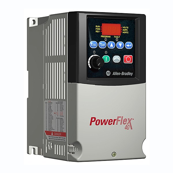 Преобразователь частоты Allen Bradley 22B-D6P0N104 PowerFlex 40, 2.2 кВт, 480 В