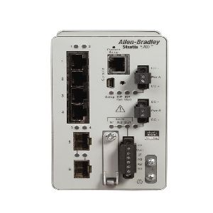 Модуль управления сетью Allen Bradley 1783-BMS06TGL, 6 портов Gigabit Ethernet, с функцией управления и мониторинга сети