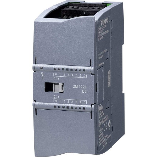 Модуль дискретного ввода Siemens SIMATIC S7-1200 SM 1221 6ES7221-1BH32-0XB0, 16 входов 24 В DC, тип входа Sink/Source