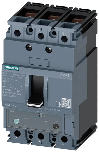 Автоматический выключатель Siemens 3VA1180-5EF32-0AA0