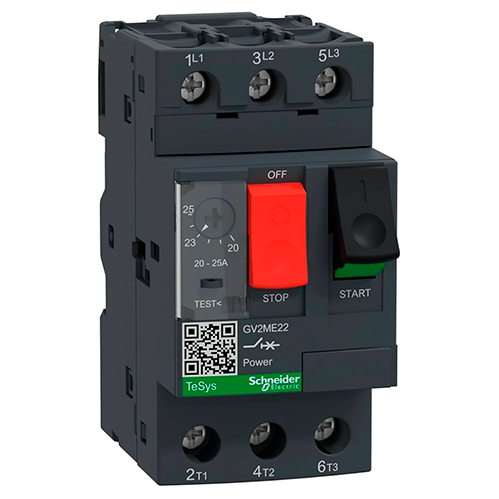 Автоматический выключатель Schneider Electric TeSys GV2 GV2ME22