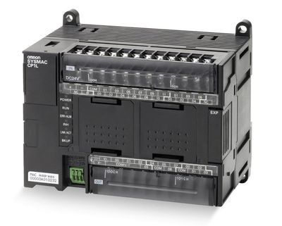 Программируемый контроллер Omron CP1L-EM40DR-D, 24 входа, 16 релейных выходов, поддержка Ethernet