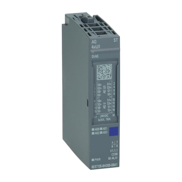 Модуль аналогового вывода Siemens 6ES7135-6HD00-0BA1