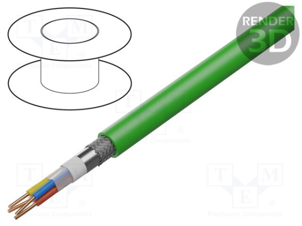 Кабель Siemens Profinet Siemens 6XV1840-2AH10