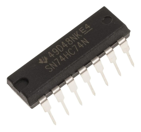 Инвертор Texas Instruments Chip SN74HC74 (SO14)