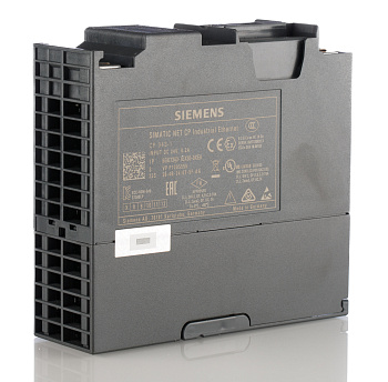 Коммуникационный процессор Siemens 6GK7343-1EX30-0XE0, SIMATIC S7-300 CP 343-1, 2 порта RJ45, поддержка PROFINET IO