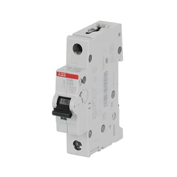Автоматический выключатель ABB S201-C63 2CDS251001R0634, 1-полюсный, характеристика C