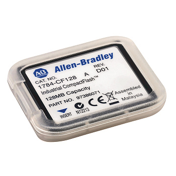 Карта памяти Allen-Bradley 1784-CF128, 128 МБ, для контроллеров ControlLogix 5560