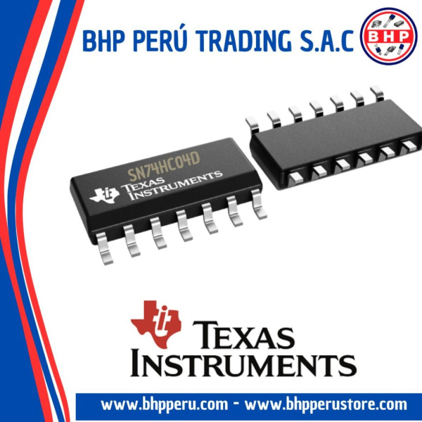 Инвертор Texas Instruments Chip SN74HC04D