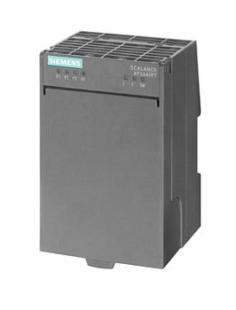 ​Промышленный коммутатор Siemens SCALANCE XF204-2 6GK5204-2BC00-2AF2, управляемый, плоский дизайн, 4 порта 10/100 Мбит/с RJ45, 2 порта 100 Мбит/с FO, сигнальный контакт с кнопкой установки, резервное питание