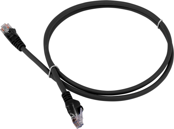 Кабель LanMaster LAN-PC45/U5E-5.0-BK