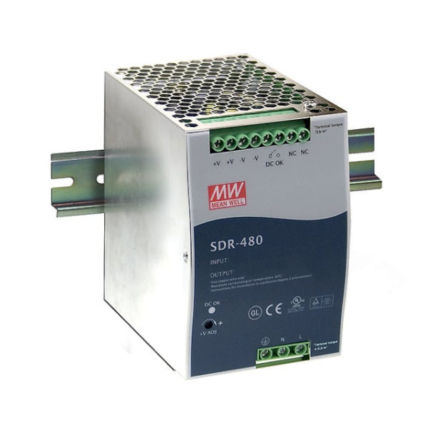 Блок питания MEAN WELL SDR-480 SDR-480-24