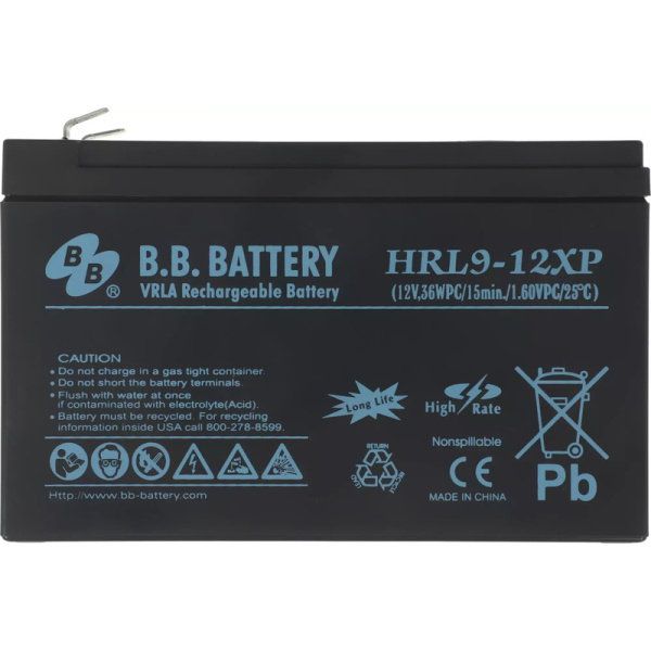 Аккумулятор BB Battery HRL9-12