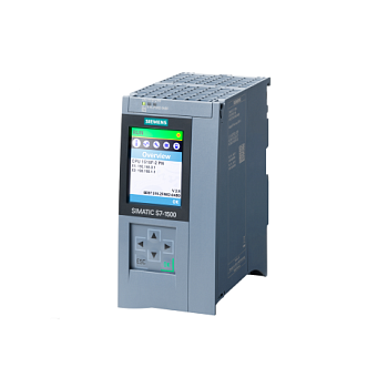 Центральный процессор Siemens 6ES7515-2AM02-0AB0, SIMATIC S7-1500, CPU 1515-2 PN, 500 КБ программы, 3 МБ данных, 2×PROFINET, 30 нс, 24 В DC, требуется карта памяти, IP20