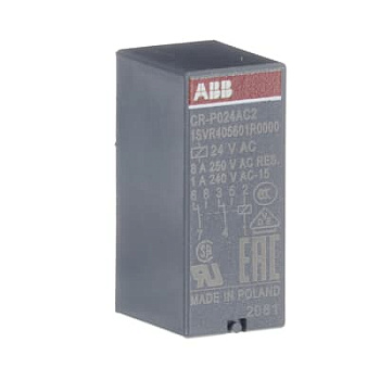Реле промежуточное ABB CR-P024AC2 1SVR405601R0000