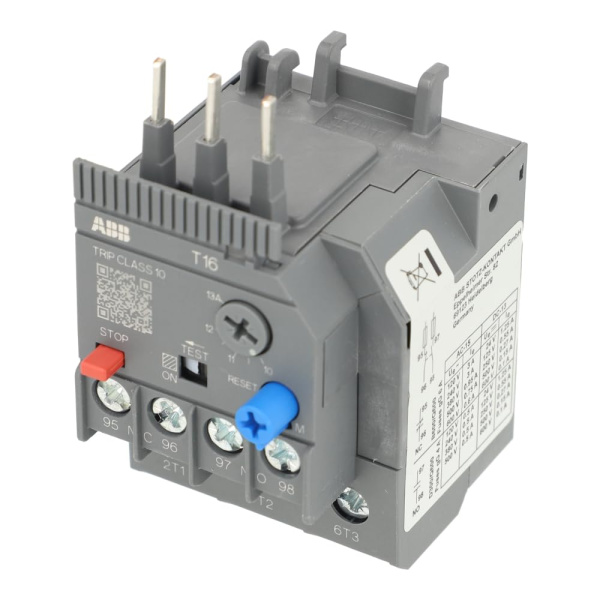 Реле перегрузки тепловое ABB T16-13 1SAZ711201R1045, 9-13 А, для контакторов AF, класс 10