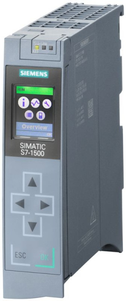 Контроллер Siemens SIMATIC S7-1500 CPU 1513-1 PN 6ES7513-1AL00-0AB0, 100 кБ памяти, интерфейс PROFINET, встроенные входы/выходы отсутствуют.