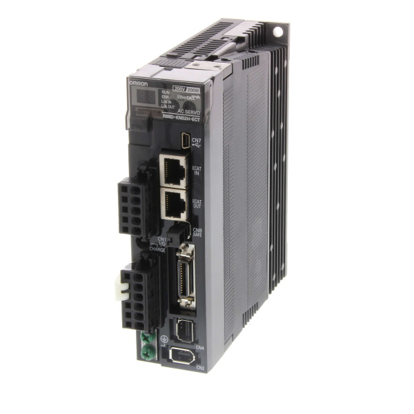 Сервопривод Omron R88D-KN04H-ECT, 400 Вт, 200–240 В AC, EtherCAT