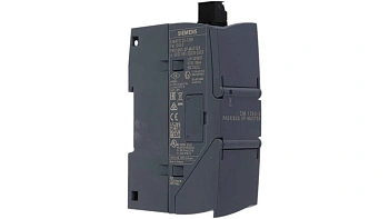 Коммуникационный модуль Siemens CM 1243-5, 6GK7243-5DX30-0XE0, для подключения контроллера SIMATIC S7-1200 к сети PROFIBUS, поддержка PG/OP, S7-коммуникации