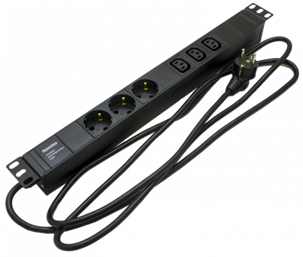 Кабель Hyperline SHE19-3SH-3IEC-2.5EU