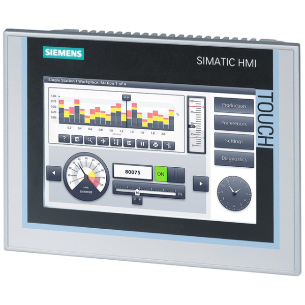 Панель оператора HMI Siemens 6AV2124-0GC01-0AX0