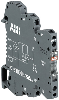 Оптронный модуль ABB OBIC0100-48-60VUC 1SNA645049R1200, 48-60 В AC/DC, выход 5-48 В DC, 10 мА-1 А, MOSFET, винтовые клеммы