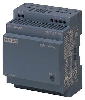 Источник питания Siemens SIMATIC SITOP PSU100C 6EP1332-1SH43, мощностью 24V DC, 1.3A, для питания систем автоматизации и промышленного оборудования