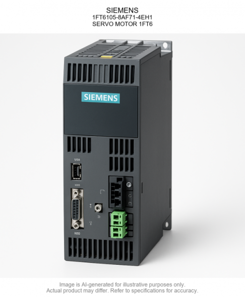 Двигатель Siemens 1FT6105-8AF71-4EH1