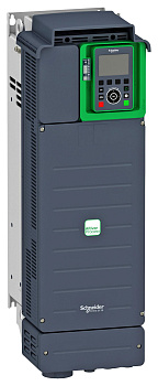 ​Преобразователь частоты Schneider Electric Altivar Process ATV930D30N4, мощность 30 кВт, напряжение 380–480 В, 3 фазы, номинальный ток 61,5 А, степень защиты IP21, встроенный тормозной прерыватель