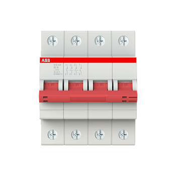 Рубильник модульный ABB SHD204/50 2CDD274111R0050, 50 А, 4 полюса
