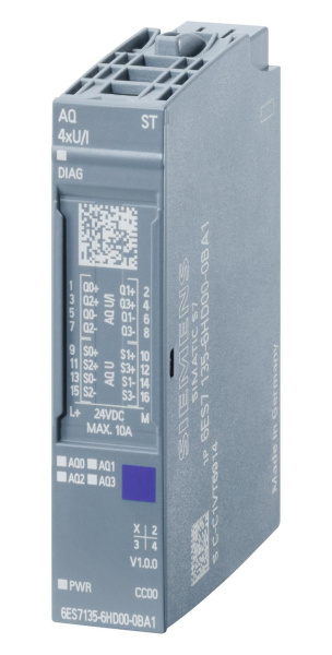 Модуль аналогового вывода Siemens 6ES7135-6HD00-0BA1