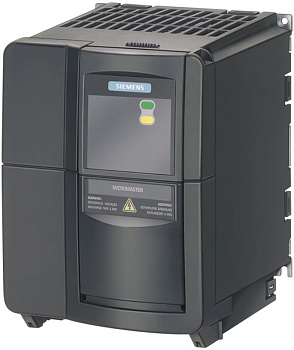 Преобразователь частоты Siemens MICROMASTER 440 6SE6440-2AD24-0BA1, 4 кВт, 380–480 В AC, 3 фазы, встроенный фильтр класса A