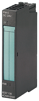 Силовой модуль Siemens 6ES7138-4CA01-0AA0, SIMATIC ET 200S PM-E, 24 В DC