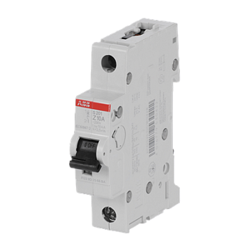 Автоматический выключатель ABB S201-Z10 2CDS251001R0428, 10A, 6 кА, 1-полюсный, характеристика Z