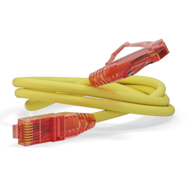 Патч-корд Hyperline PC-LPM-UTP-RJ45-RJ45-C5e-2M-LSZH-YL
