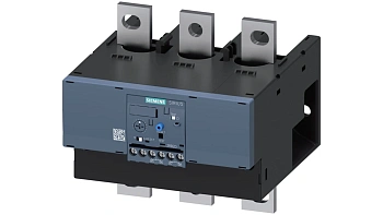 ​Реле перегрузки Siemens 3RB2066-1MC2, 160–630 А, класс 10E, размер S10/S12, установка на контактор или автономно, подключение главной цепи через шинный разъём