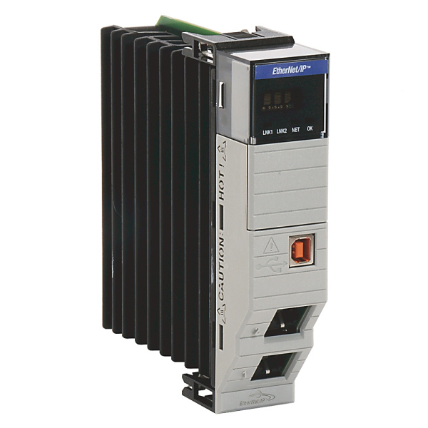 Allen Bradley EtherNet/IP, 10/100M бит витая пара, до 128 TCP 1756-EN2TR