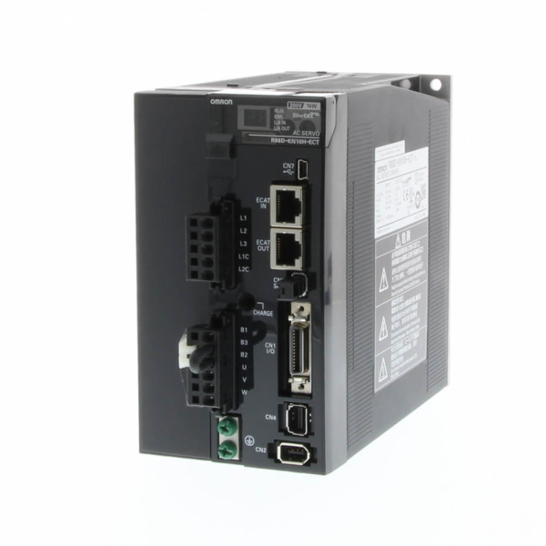 Сервопривод Omron R88D-KN10H-ECT, 1 кВт, 200–240 В AC, EtherCAT