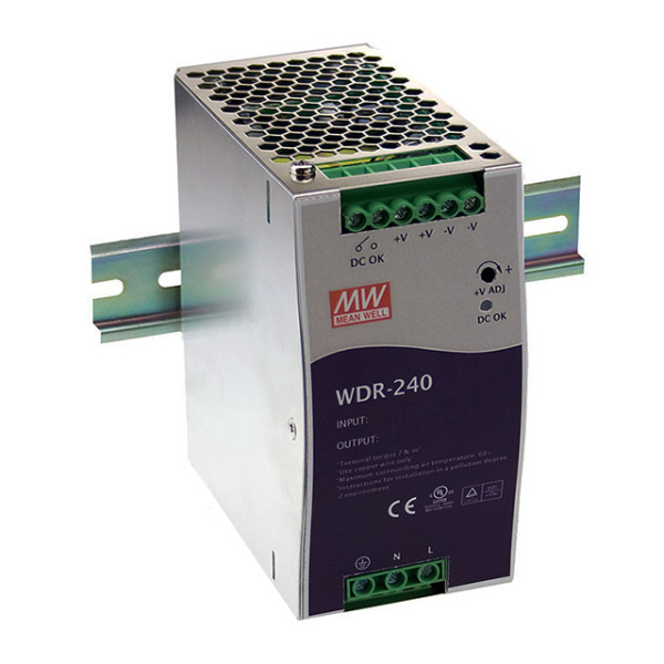 Блок питания MEAN WELL WDR-240-24