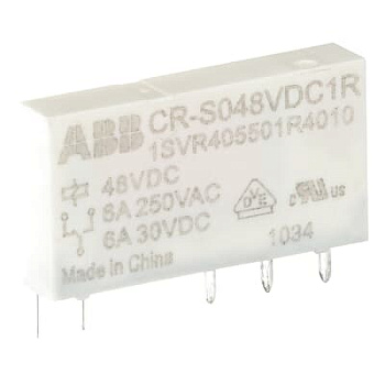 Реле интерфейсное ABB CR-S048VDC1R 1SVR405501R4010