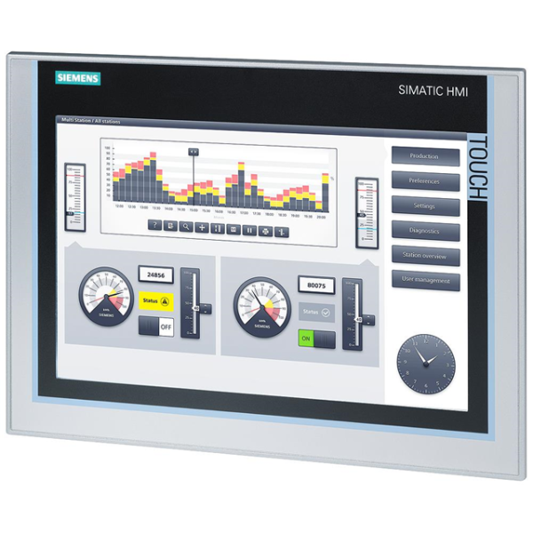 Панель оператора HMI Siemens 6AV2124-0MC01-0AX0
